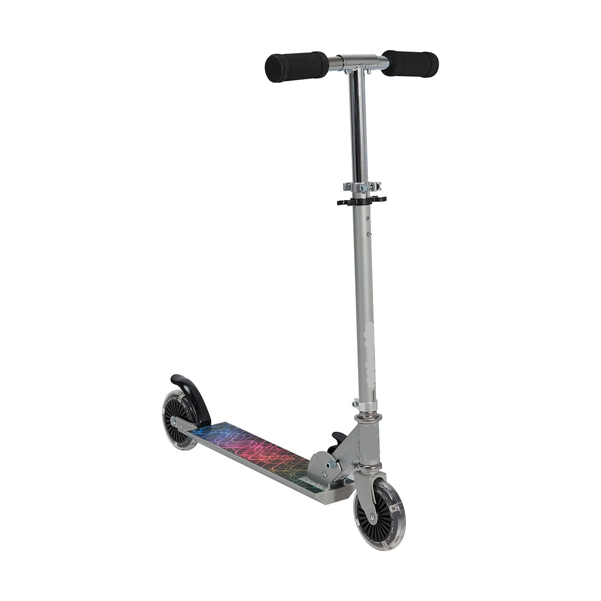 Lightup 2-Wheel Foldable&Adjustable Kick Scooter